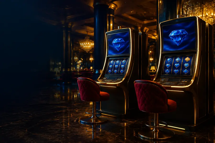 Luxury casino slots environment